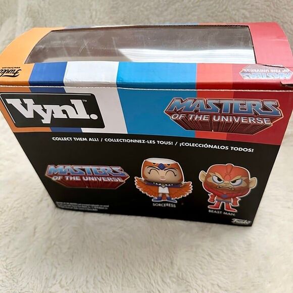 Funko Vynl MOTU Masters of the Universe Beast Man and Sorceress Limited Edition - Picture 3 of 8